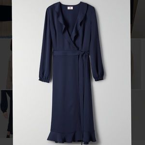 Aritzia Little Moon Wrap Dress